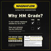 MagnaFlow Exhaust Products 99774HM - HM Grade Universal Catalytic Converter 2
