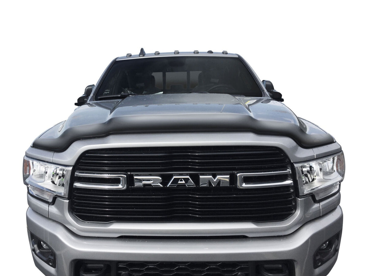 Husky Liners 2877004 - Aeroskin Hood Protector; Matte Black Low Profile 3