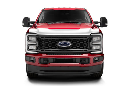 Husky Liners 2892235 - Aeroskin Hood Protector; Chrome 2