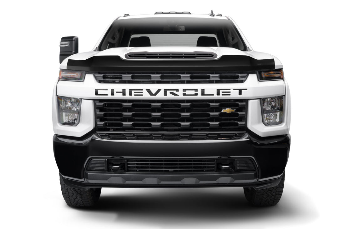 Husky Liners 2877187 - Aeroskin Hood Protector; Matte Black Low Profile 4