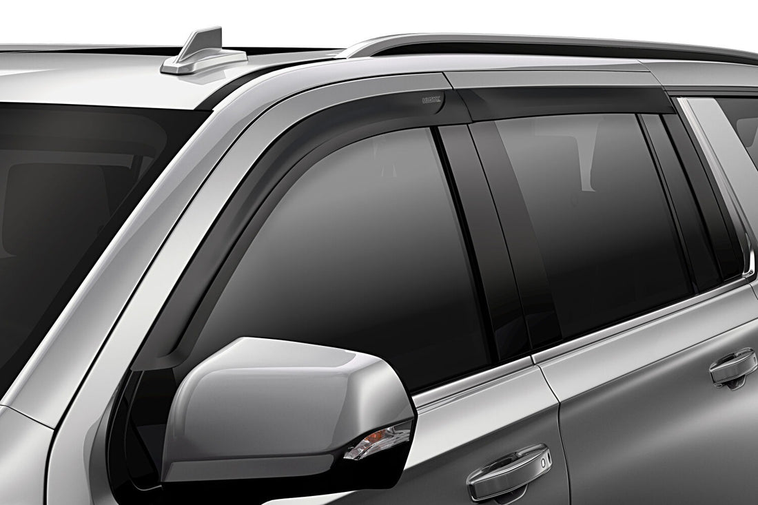 Husky Liners 2857088 - Low Profile Ventvisor Deflector; Matte Black; Outside Mount; 4 pc. 4