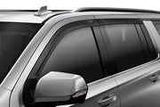 Husky Liners 2857034 - Low Profile Ventvisor Deflector; Matte Black; Outside Mount; 4 pc.