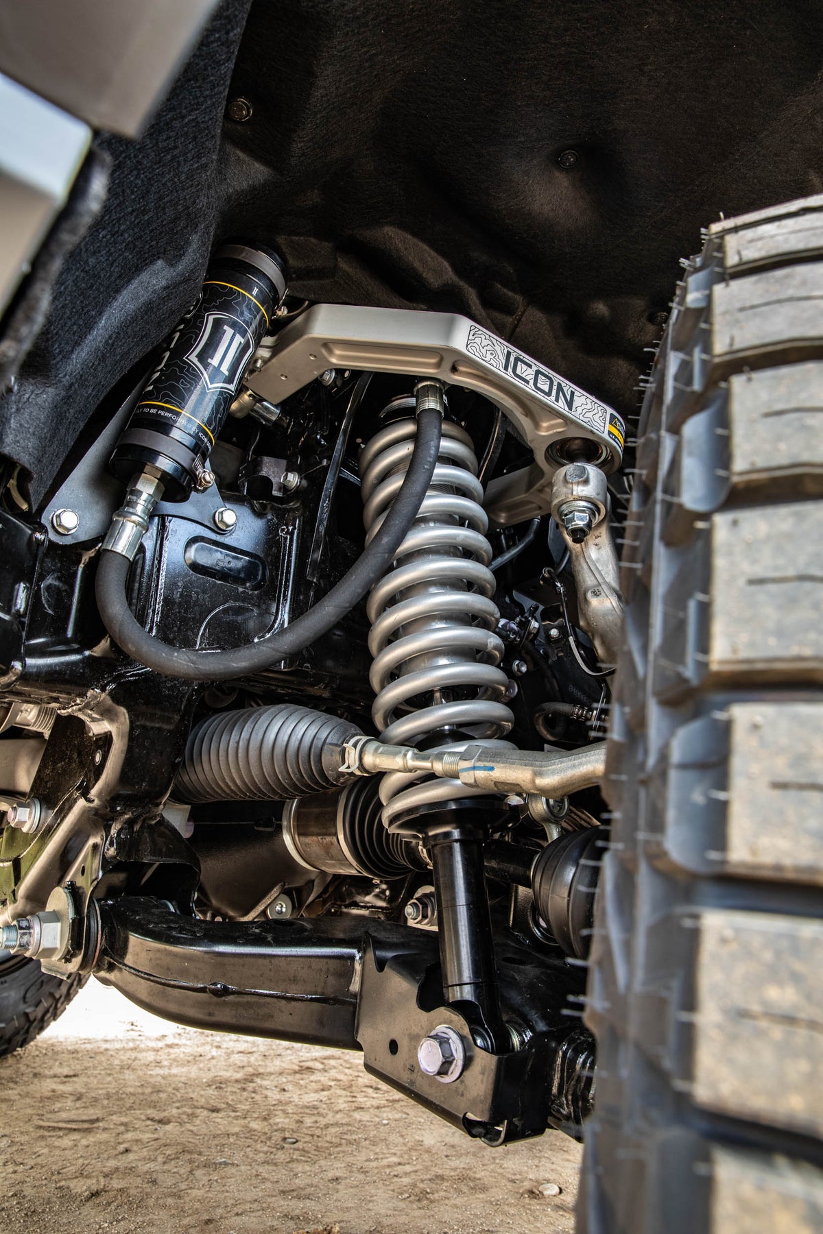 ICON Vehicle Dynamics K53297S - 24-25 TACOMA 1.25-3" STAGE 7 SUSPENSION SYSTEM BILLET WITH TRIPLE RATE SPRING 4