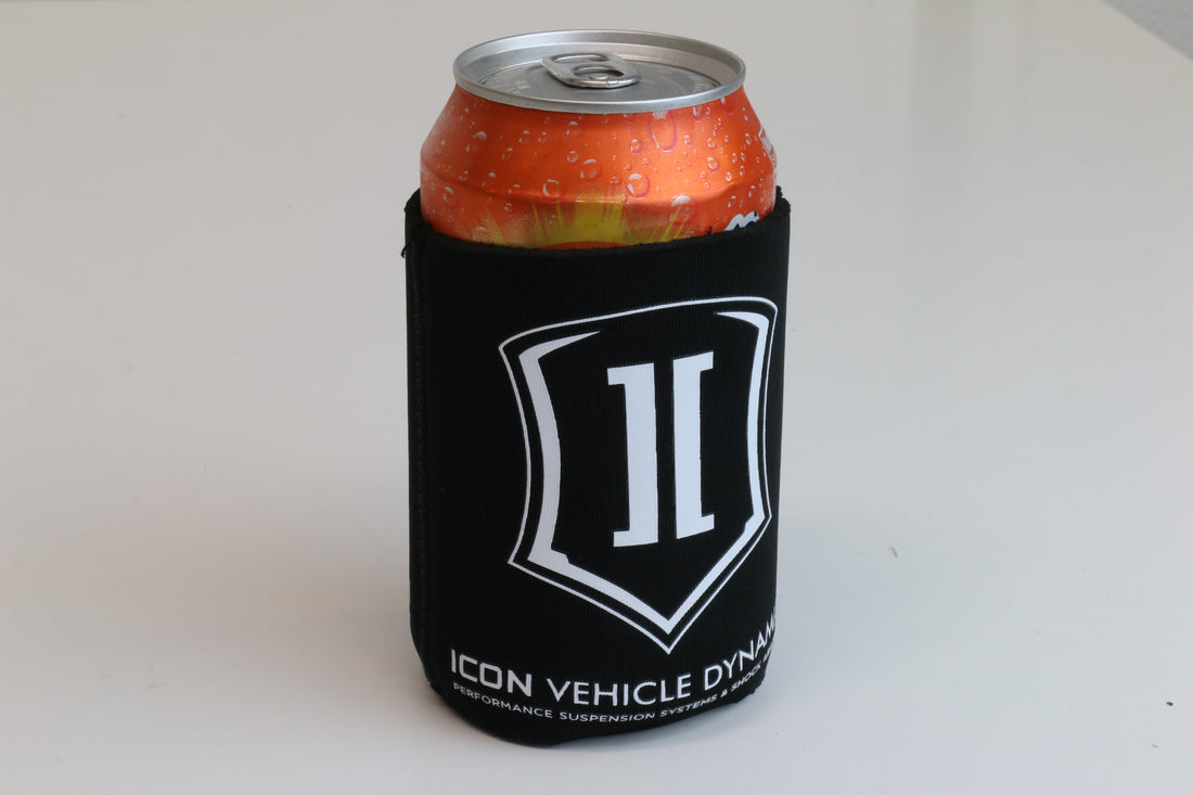 ICON Vehicle Dynamics ICON-KOOZIE - ICON BLACK KOOZIE W/SHIELD 3
