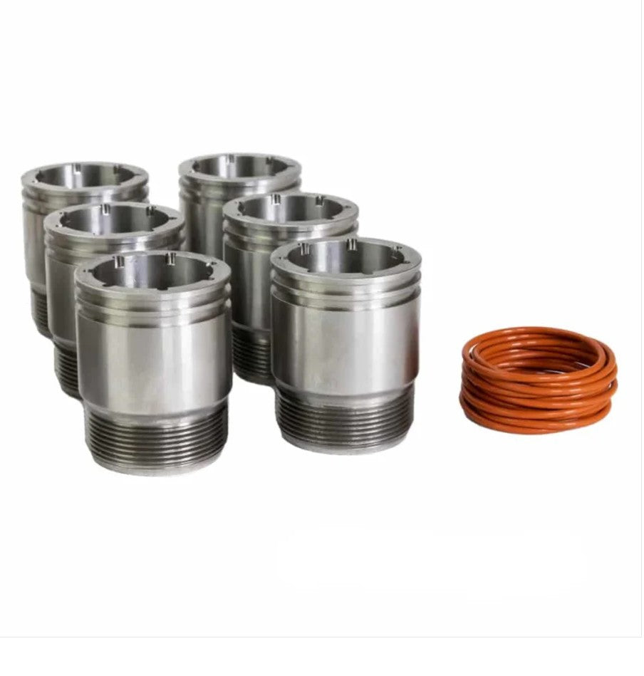 Industrial Injection C45603 - ISX SOHC Torque Lock Cup & O-Ring Kit (Set of 6) 1