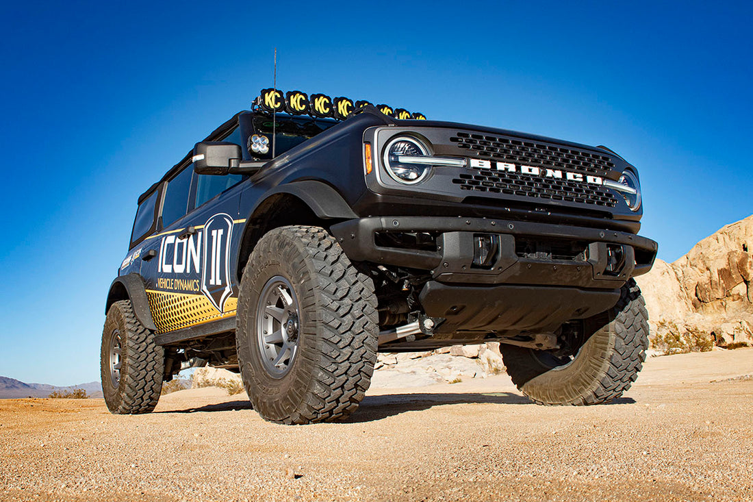 ICON Vehicle Dynamics K40017TX - 21-23 BRONCO SASQ 2-3" LIFT STAGE 7 SUSPENSION SYSTEM CDCV TUBULAR HEAVY RATE 2