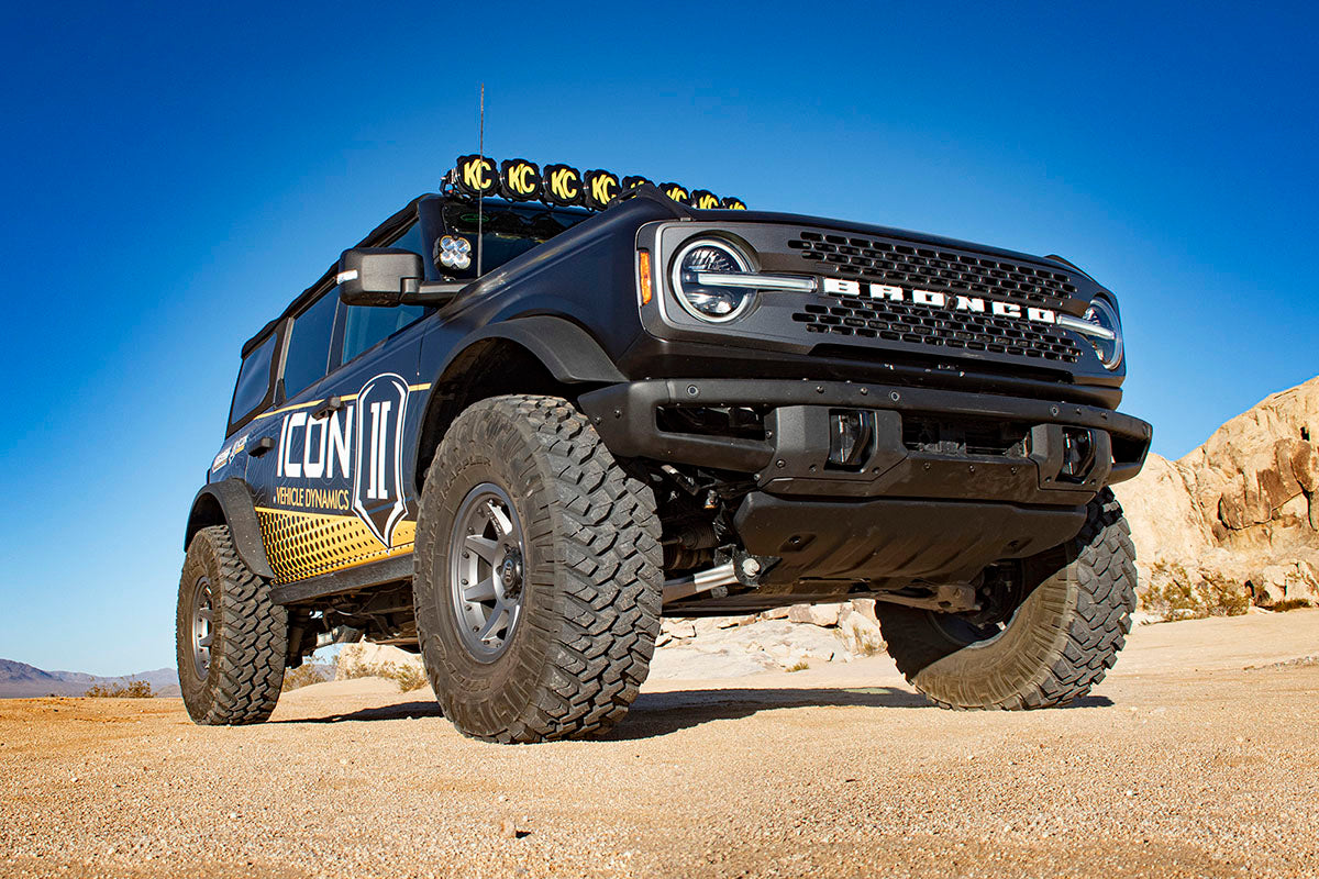 ICON Vehicle Dynamics K40017X - 21-23 BRONCO SASQ 2-3" LIFT STAGE 7 SUSPENSION SYSTEM CDCV BILLET HEAVY RATE 2