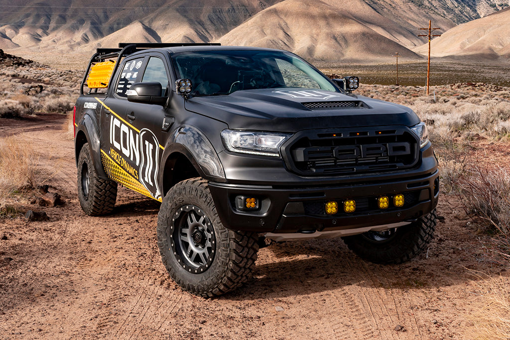 ICON Vehicle Dynamics K93207TA - 19-21 FORD RANGER 0-3.5" STAGE 7 SUSPENSION SYSTEM W TUBULAR UCA AL KNUCKLE 3