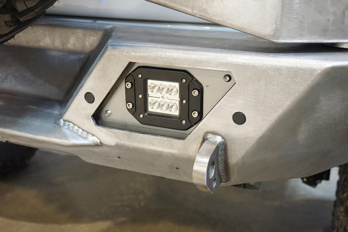 LoD Offroad JBA1801 - JL Rear Bumper Parking Sensor Mounting Kit 2