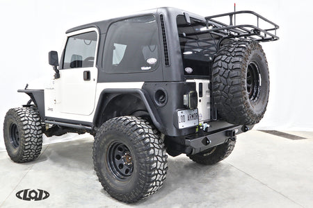 LoD Offroad JBC9621 - TJ/LJ/YJ Dest Xped RB w/ Tire Carrier 2
