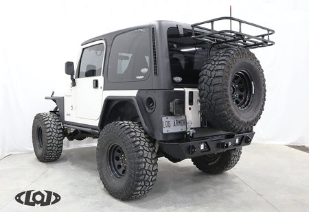 LoD Offroad JBC9641 - TJ/LJ/YJ Dest Rear Bumper w/Tire Carrier 2