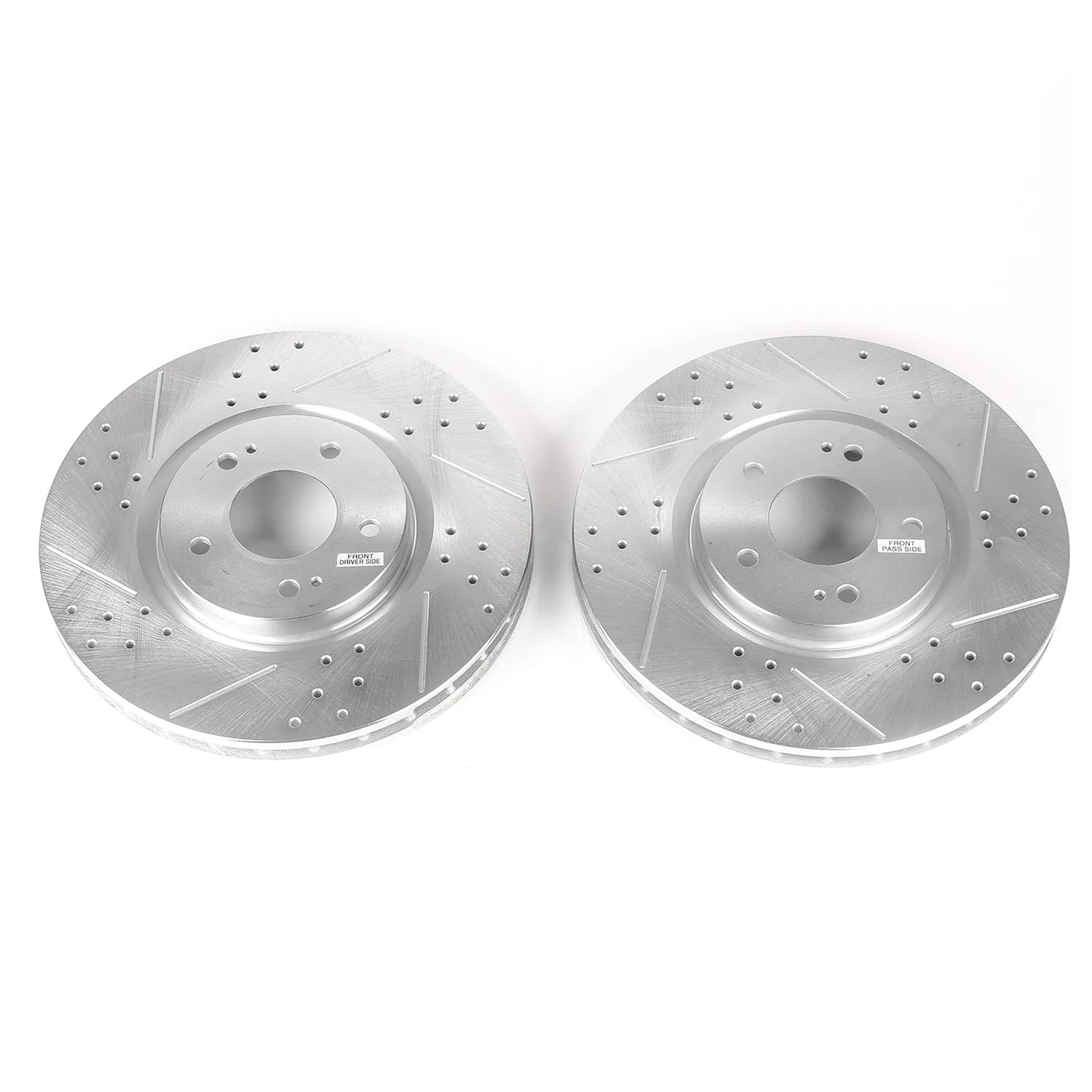 Power Stop JBR1109XPR 2003-2006 Mitsubishi Lancer Disc Brake Rotor Set
