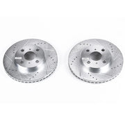 Power Stop JBR1110XPR 2004-2006 Scion xA Disc Brake Rotor Set