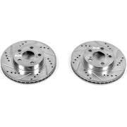 Power Stop JBR1119XPR 2004-2009 Toyota Prius Disc Brake Rotor Set