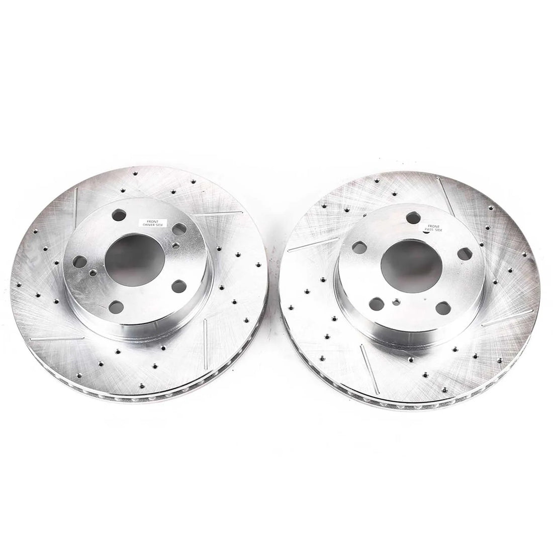 Power Stop JBR1120XPR 2005-2015 Toyota Tacoma Disc Brake Rotor Set
