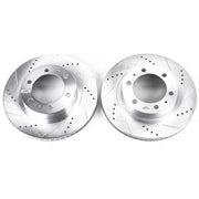 Power Stop JBR1121XPR 2005-2023 Toyota Tacoma Disc Brake Rotor Set