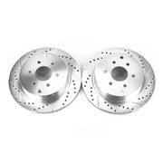 Power Stop JBR1125XPR 2005-2012 Nissan Pathfinder Disc Brake Rotor Set