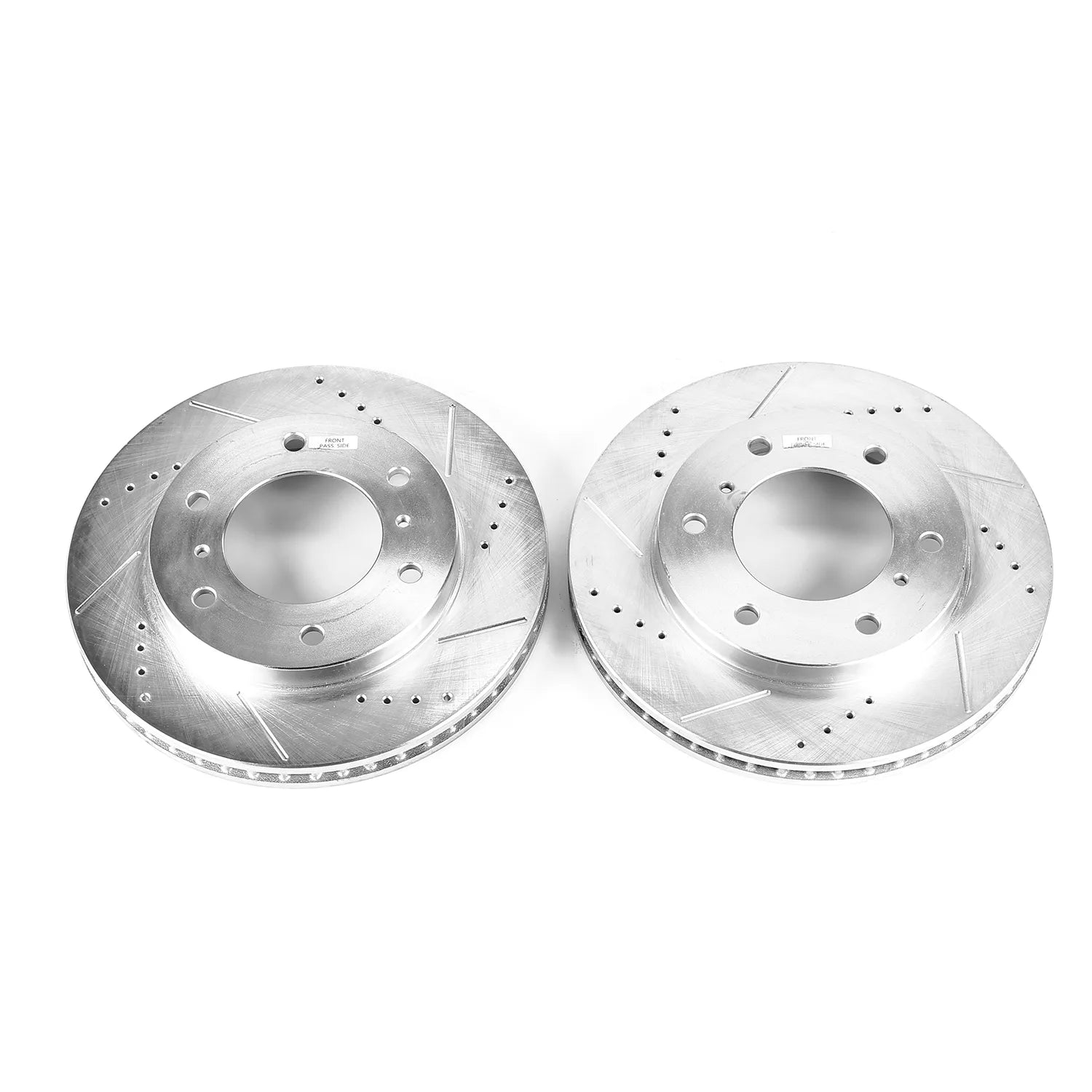 Power Stop JBR1126XPR 2000-2006 Mitsubishi Montero Disc Brake Rotor Set