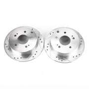 Power Stop JBR1130XPR 2006-2012 Mitsubishi Eclipse Disc Brake Rotor Set
