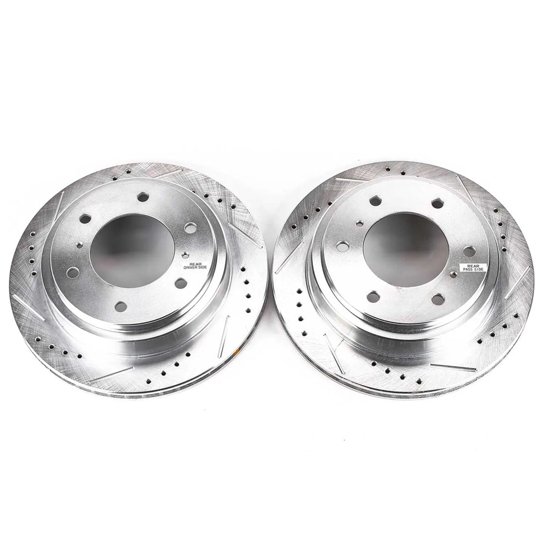 Power Stop JBR1133XPR 2000-2006 Mitsubishi Montero Disc Brake Rotor Set