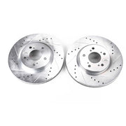 Power Stop JBR1141XPR 2005-2012 Acura RL Disc Brake Rotor Set