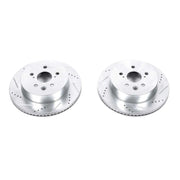 Power Stop JBR1148XPR 2006-2015 Lexus IS350 Disc Brake Rotor Set