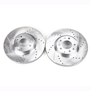 Power Stop JBR1155XPR 2006-2007 Mazda 6 Disc Brake Rotor Set