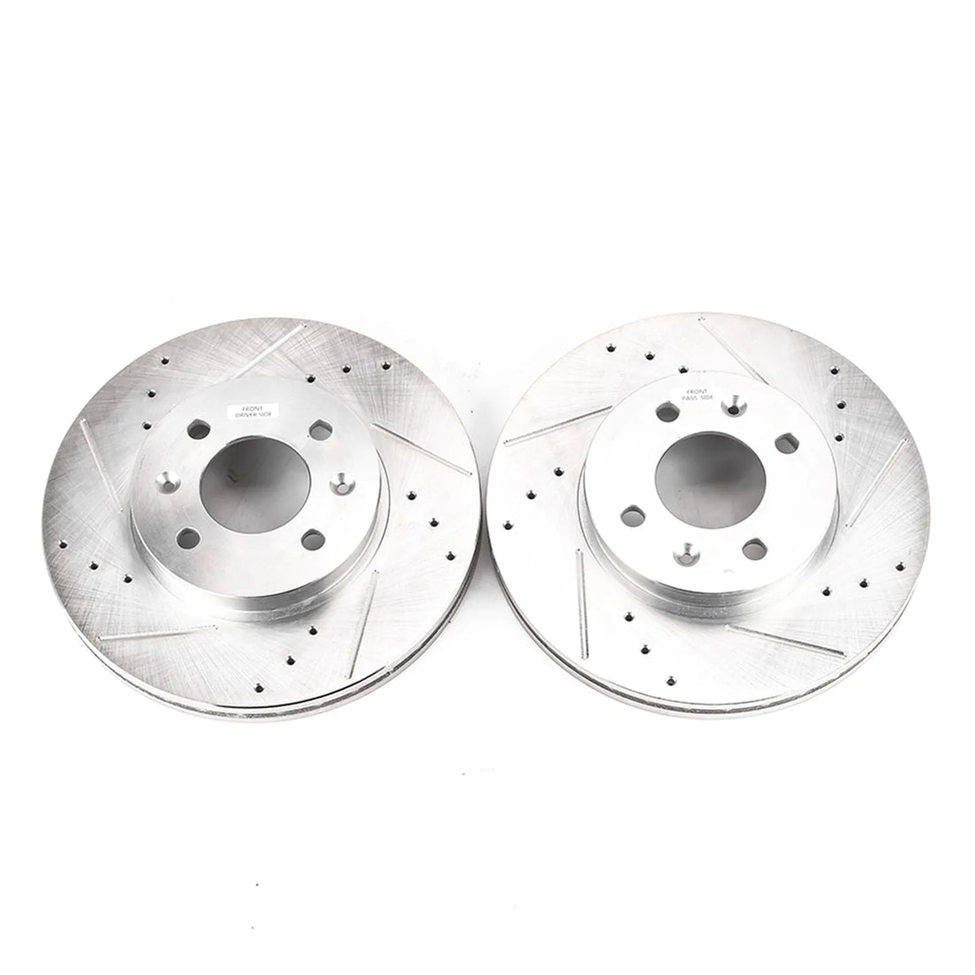 Power Stop JBR1159XPR 2006-2011 Hyundai Accent Disc Brake Rotor Set