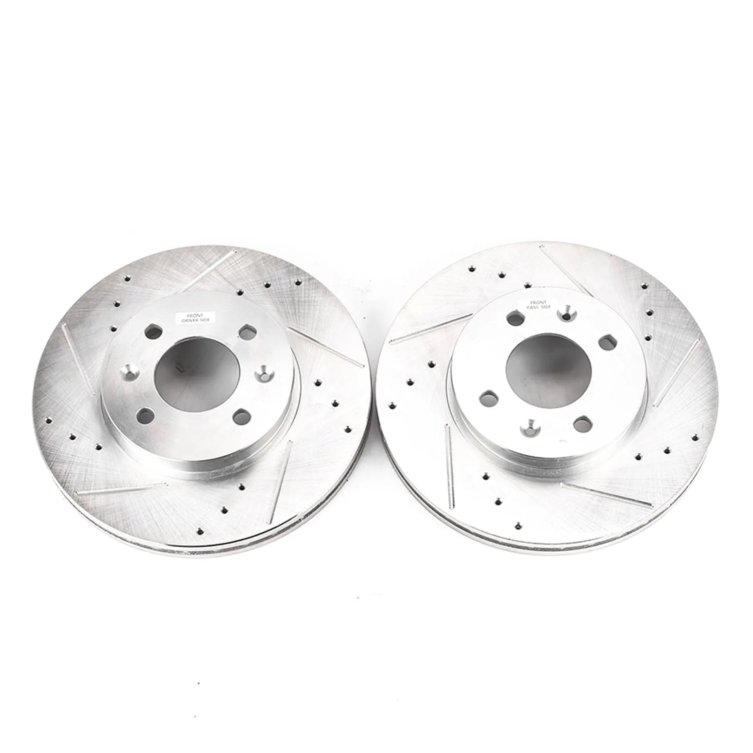 Power Stop JBR1159XPR 2006-2011 Hyundai Accent Disc Brake Rotor Set