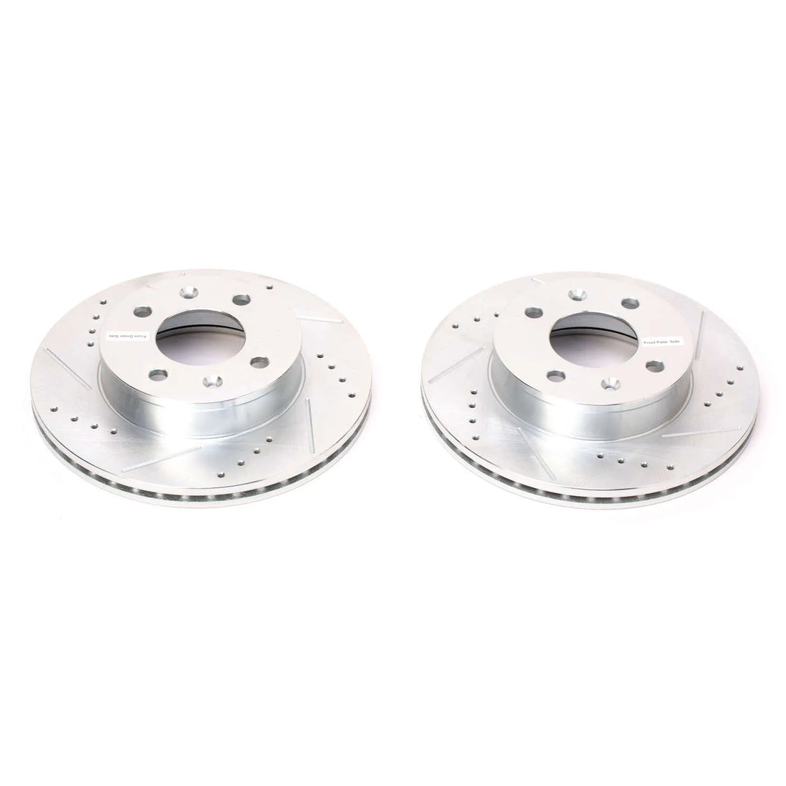 Power Stop JBR1160XPR 2003-2005 Hyundai Accent Disc Brake Rotor Set