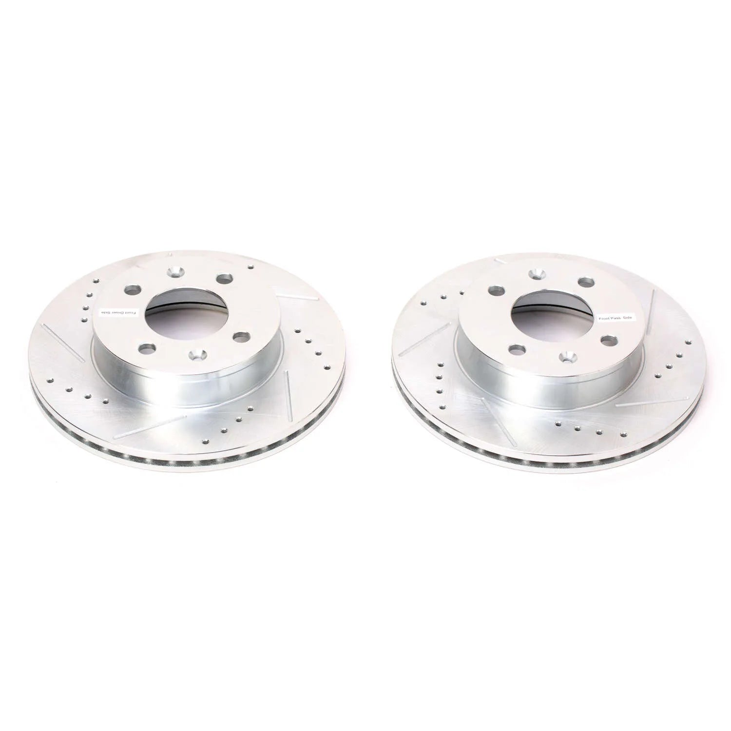Power Stop JBR1160XPR 2003-2005 Hyundai Accent Disc Brake Rotor Set