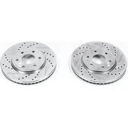 Power Stop JBR1166XPR 2005-2019 Nissan Frontier Disc Brake Rotor Set