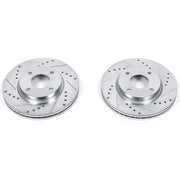 Power Stop JBR1191XPR 2009-2014 Nissan Cube Disc Brake Rotor Set