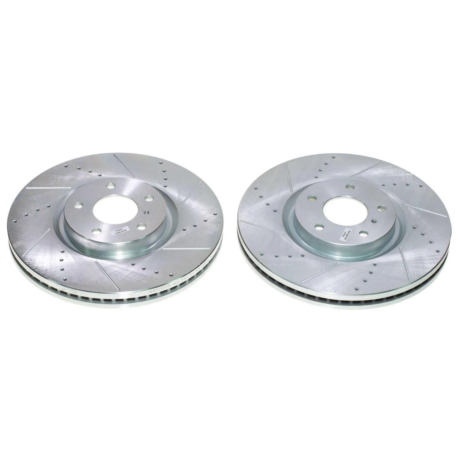 Power Stop JBR1195XPR 2014-2016 INFINITI Q60 Disc Brake Rotor Set