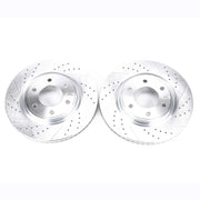 Power Stop JBR1199XPR 2008-2024 Nissan TITAN Disc Brake Rotor Set