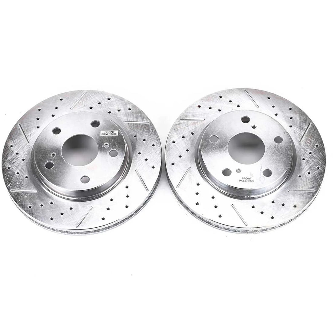 Power Stop JBR1303XPR 2006-2018 Toyota RAV4 Disc Brake Rotor Set
