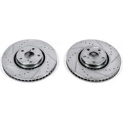 Power Stop JBR1307XPR 2007-2011 Lexus GS350 Disc Brake Rotor Set