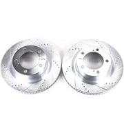 Power Stop JBR1309XPR 2008-2022 Toyota Sequoia Disc Brake Rotor Set