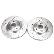 Power Stop JBR1311XPR 2009-2019 Toyota Corolla Disc Brake Rotor Set