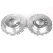 Power Stop JBR1312XPR 2008-2015 Toyota Land Cruiser Disc Brake Rotor Set