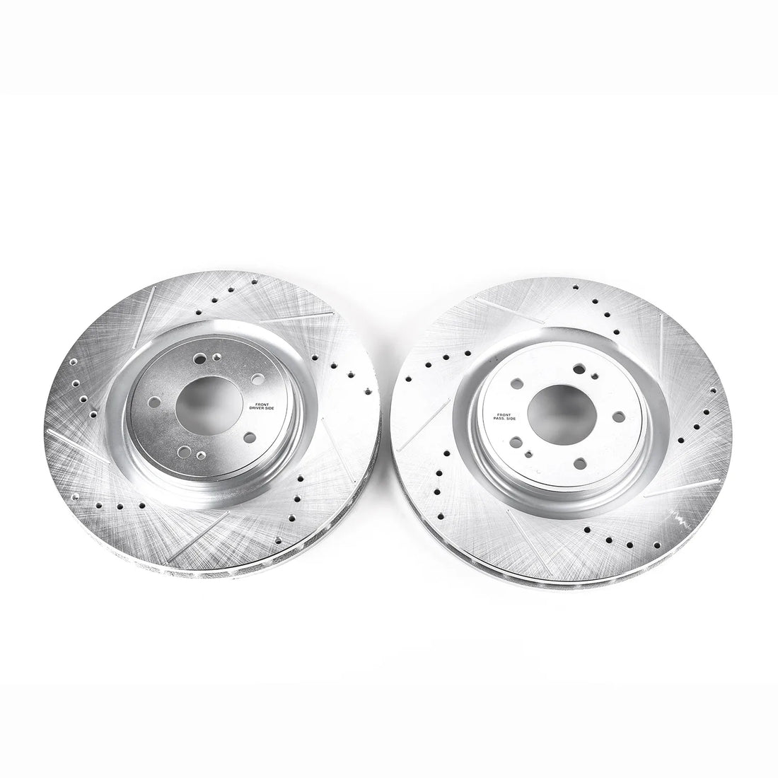 Power Stop JBR1317XPR 2008-2015 Mitsubishi Lancer Disc Brake Rotor Set