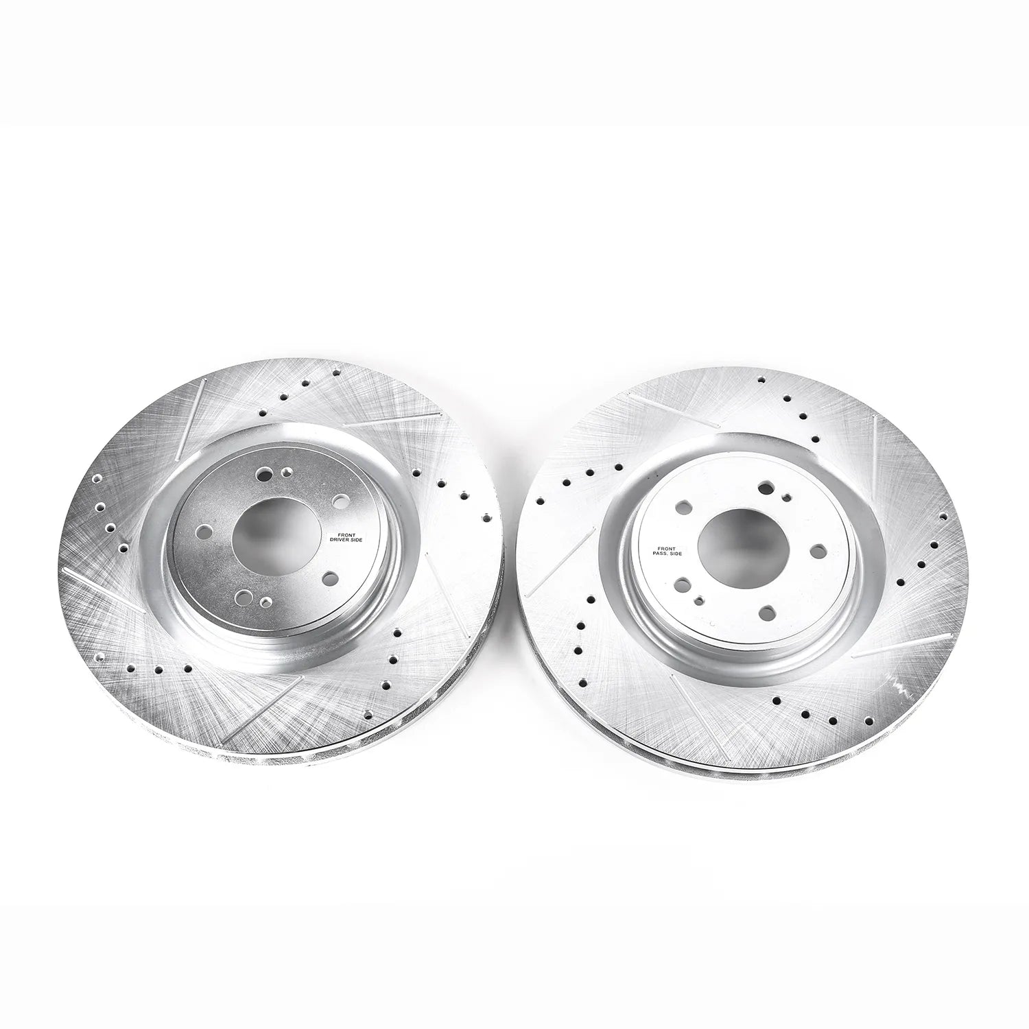 Power Stop JBR1317XPR 2008-2015 Mitsubishi Lancer Disc Brake Rotor Set