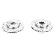 Power Stop JBR1325XPR 2007-2010 Hyundai Elantra Disc Brake Rotor Set