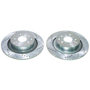 Power Stop JBR1340XPR 2014-2016 INFINITI Q60 Disc Brake Rotor Set