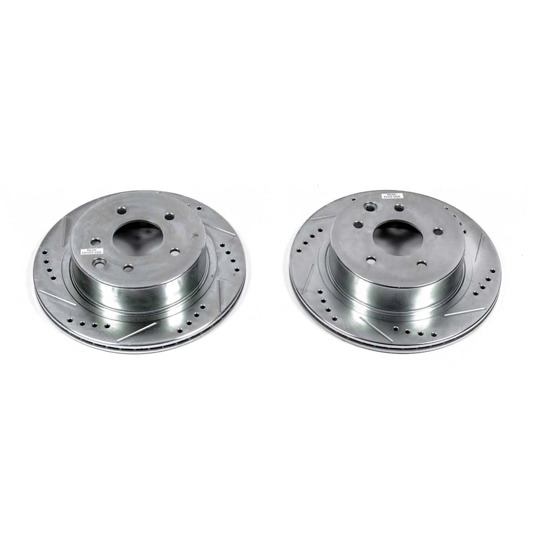 Power Stop JBR1342XPR 2002-2006 INFINITI Q45 Disc Brake Rotor Set