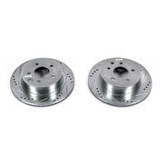 Power Stop JBR1342XPR 2002-2006 INFINITI Q45 Disc Brake Rotor Set