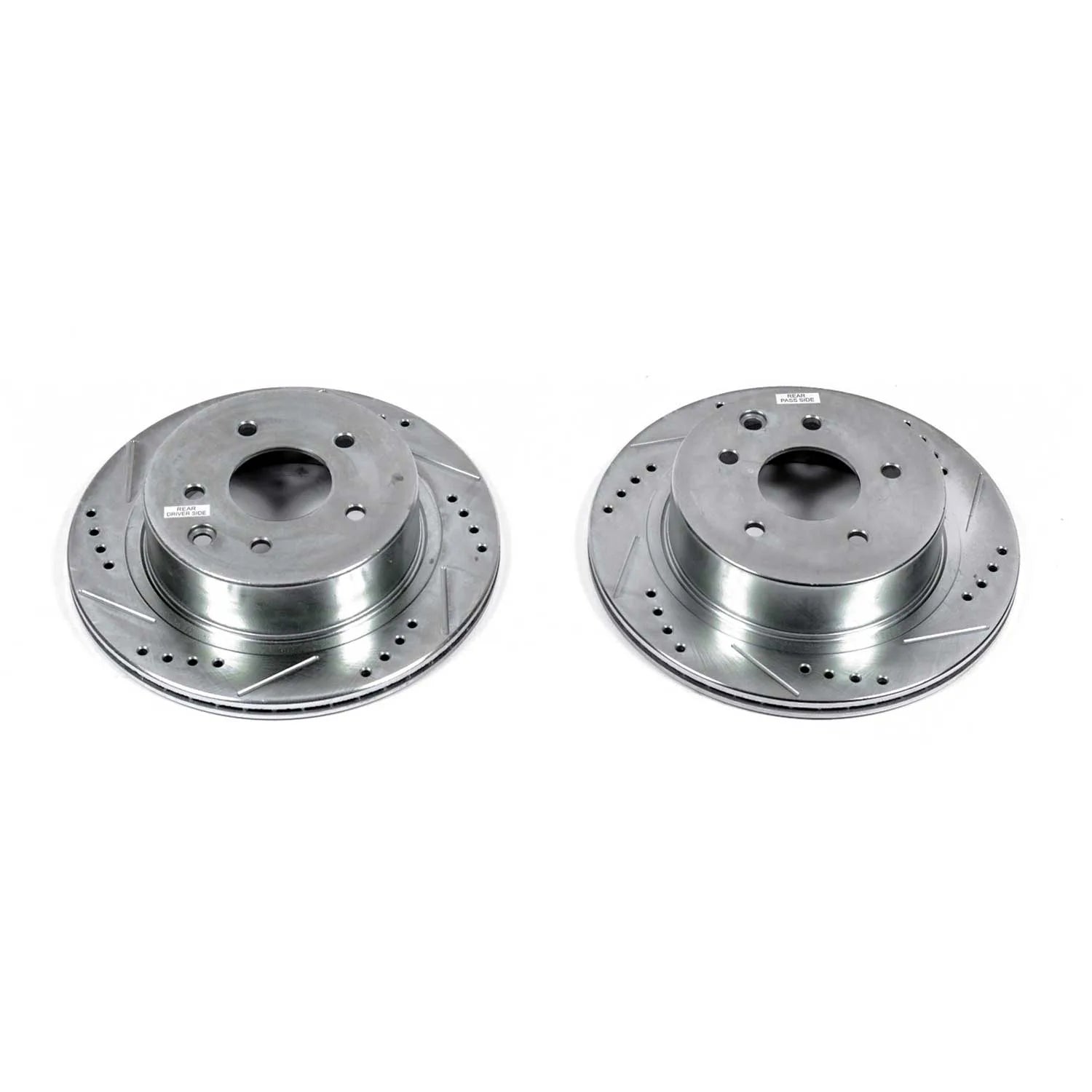 Power Stop JBR1342XPR 2002-2006 INFINITI Q45 Disc Brake Rotor Set