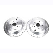 Power Stop JBR1368XPR 2008-2014 Subaru Tribeca Disc Brake Rotor Set