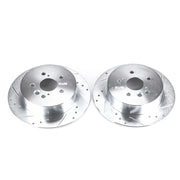 Power Stop JBR1371XPR 2004-2005 Toyota RAV4 Disc Brake Rotor Set