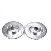 Power Stop JBR1375XPR 2009-2014 Hyundai Genesis Disc Brake Rotor Set